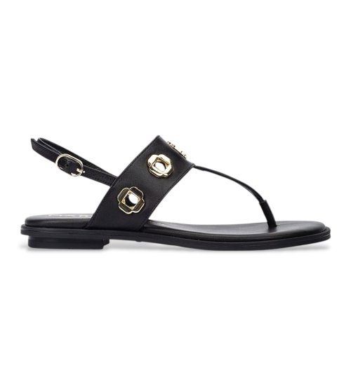 Martinelli Sandalias De Piel Mazzini Negro