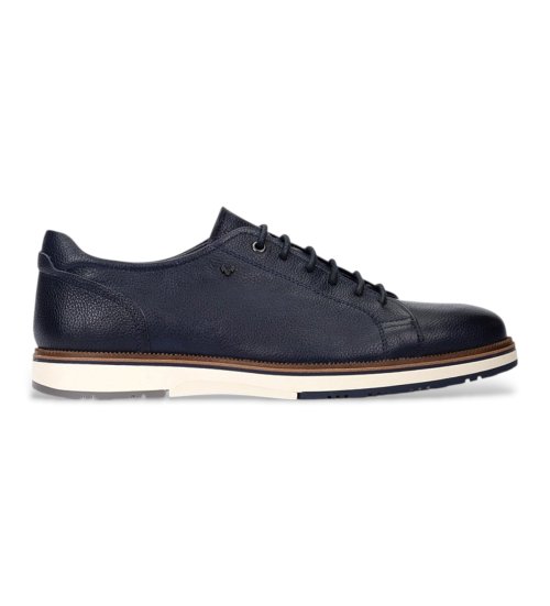 Martinelli Zapatos De Piel Fulton Marino
