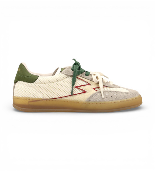 Moa Concept Zapatillas De Piel Club Blanco Roto
