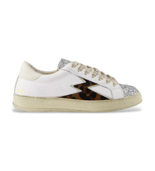 Moa Concept Zapatillas De Piel Iconic Blanco