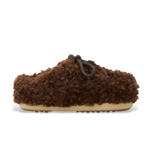 MOON BOOT Zuecos Evx Curly Marrón