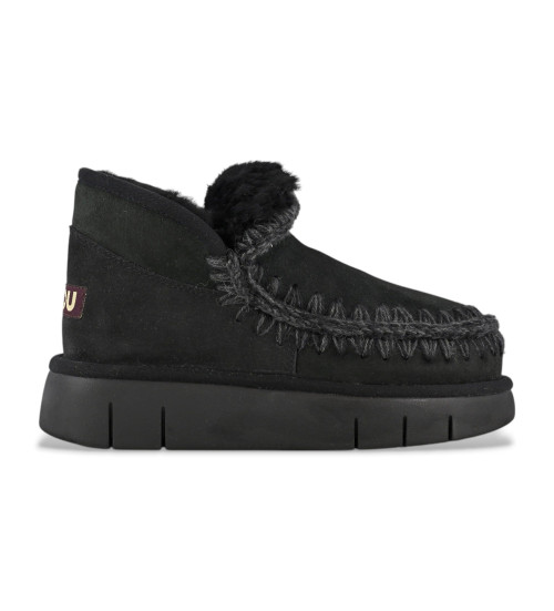 MOU Zapatillas De Piel Eskimo Bounce Negro