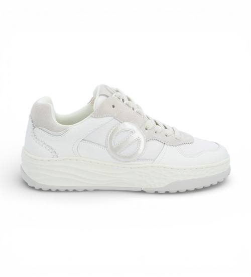 NO NAME Zapatillas De Piel Tyler Court Blanco