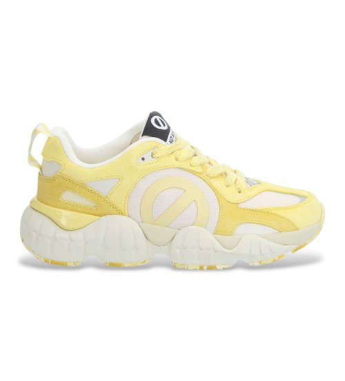 NO NAME Zapatillas De Piel Krazee Runner Amarillo