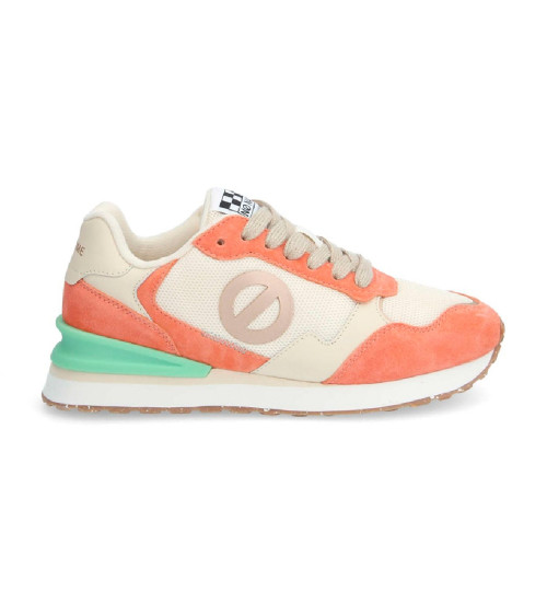NO NAME Zapatillas De Piel Tova Runner Naranja