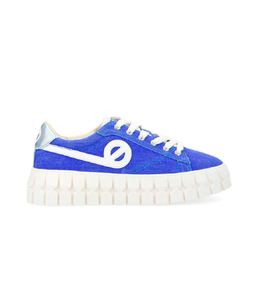 NO NAME Zapatillas Deportivas Play De Lona Reactiva Al Calor De Los Rayos Del Sol Azul