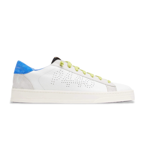 Comprar P448 Sapatos de couro Jackc 130 branco. azul