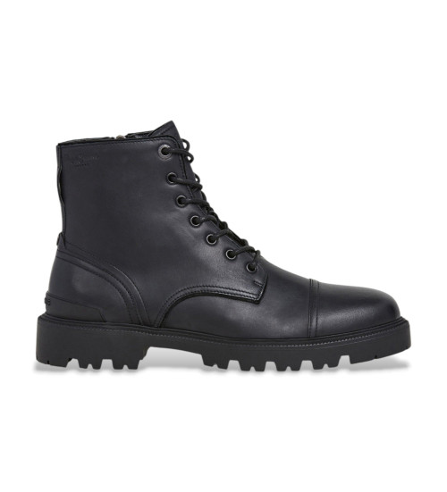 Acheter Pepe Jeans Ryan Brit - Bottines en cuir noir