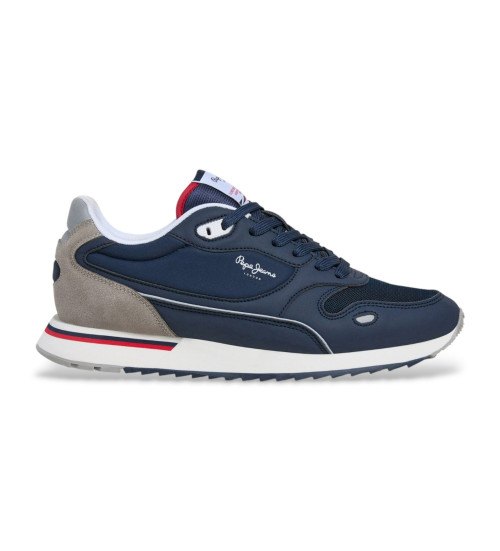 Buy Pepe Jeans Trainers Bexley City navy