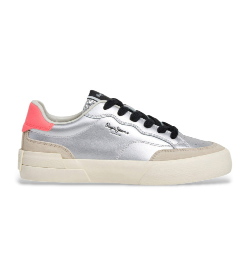 Pepe Jeans Zapatillas Milanlam Plateado