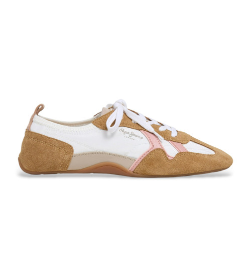 Pepe Jeans Zapatillas Noa Sporty Blanco Roto, Marrón