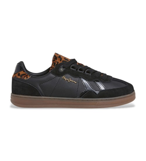 Pepe Jeans Zapatillas De Piel Ball Night Negro