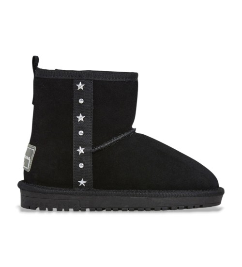 Comprar Pepe Jeans Botines de Piel Diss Rock negro