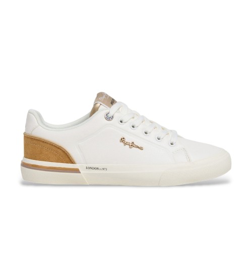 Pepe Jeans Zapatillas Kenton Campus Blanco Roto