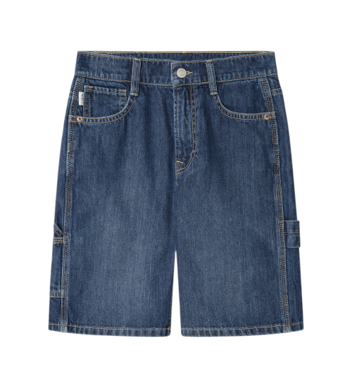 Comprare Pepe Jeans Pantaloncini larghi Carpenter Chapmán blu