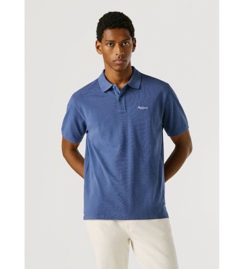 T-shirt Uomo Pepe Jeans Luke, Colore Grigio, Girocollo, Slim Fit, In 100% Cotone. Logo Cucito, Maniche Corte, Lavabile In Lavatrice. Classica E Versatile. - 5