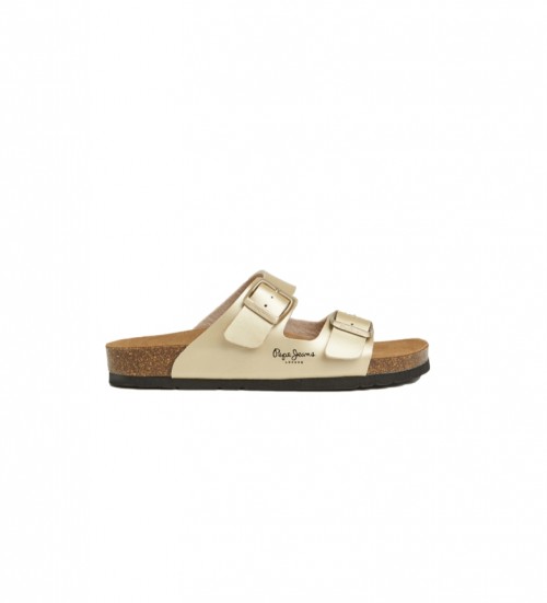 Pepe Jeans Sandalias Oban Claic Dorado