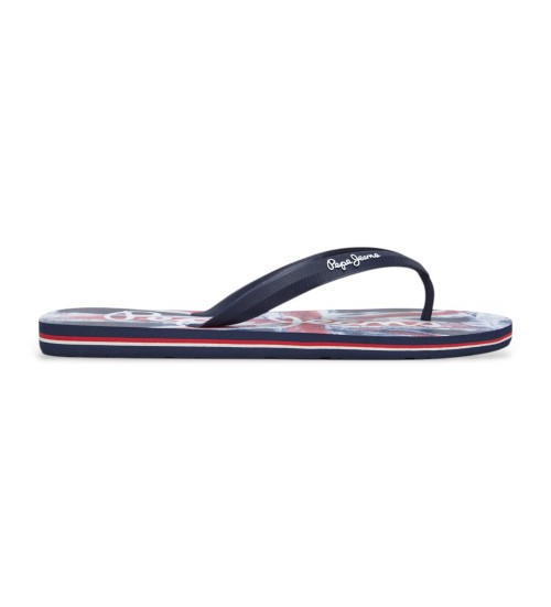 Pepe Jeans Chanclas Whale Brand Marino