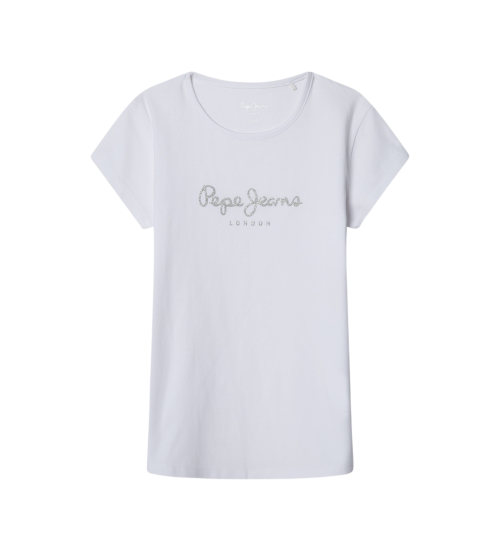 Comprar Pepe Jeans T-shirt Hana Glitter branca