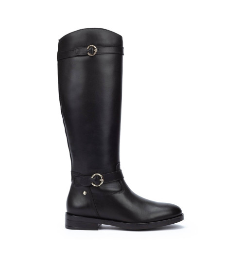 Pikolinos Botas De Piel Puertollano Negro
