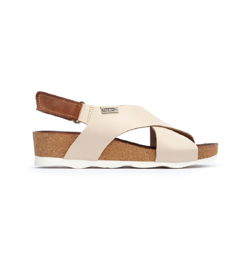 Pikolinos Sandalias De Piel Mahon Beige