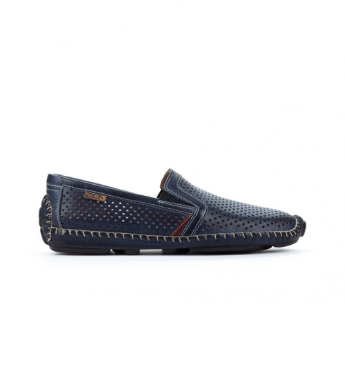 Pikolinos Mocasines De Piel Jerez Marino