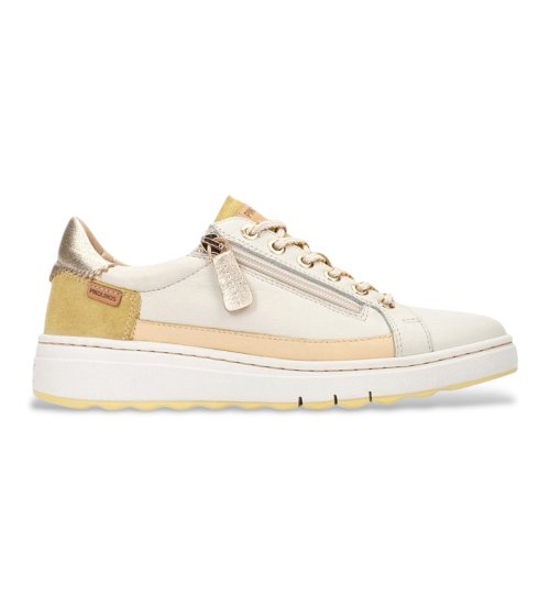 Pikolinos Zapatillas De Piel Arenas Beige