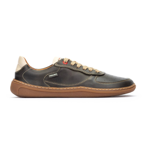 Pikolinos Zapatillas De Piel Aranjuez Verde Oscuro