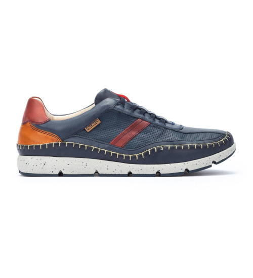 Pikolinos Zapatillas De Piel Fuencarral Marino