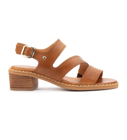 Pikolinos Sandalias De Piel Blanes Marrón