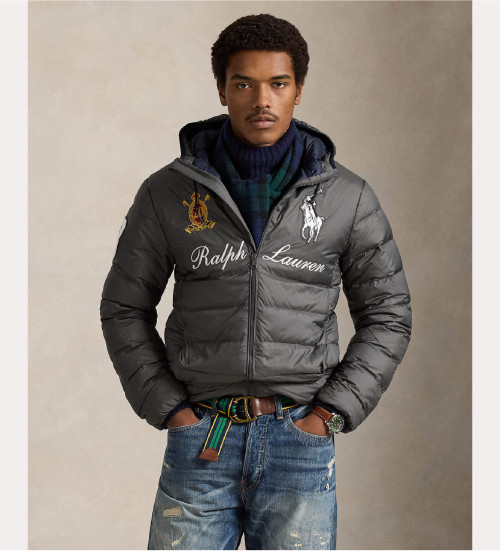 Buy Polo Ralph Lauren Coat 20th anniversary Colden Big Pony charcoal charcoal