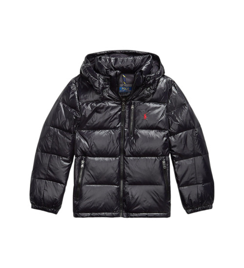 Kaufen Polo Ralph Lauren Glnzender Mantel schwarz