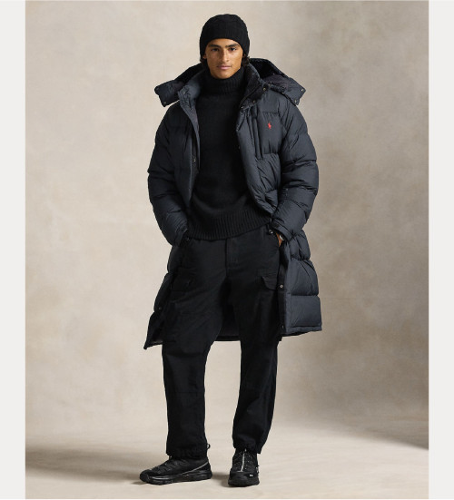 Buy Polo Ralph Lauren Gorham black down coat