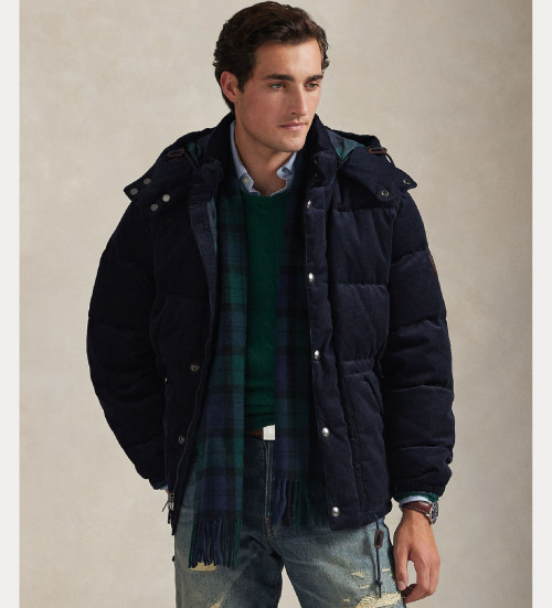 Comprar Polo Ralph Lauren Casaco de bombazina Wainwright azul-marinho