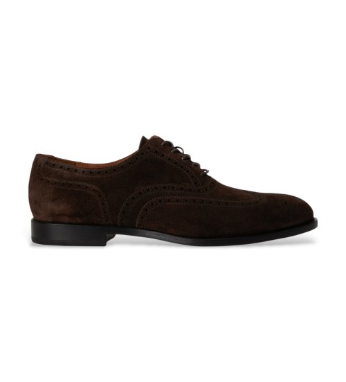 Comprar Polo Ralph Lauren Zapatos wingtip Owen de ante marrón