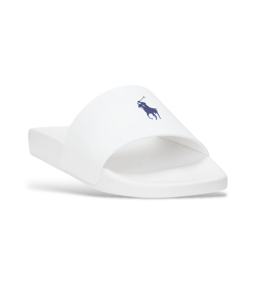 Polo Ralph Lauren Chanclas Signature Blanco