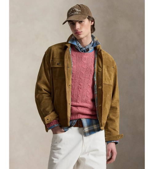 Buy Polo Ralph Lauren Brown suede jacket