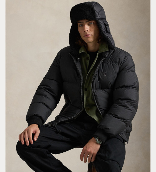 Comprar Polo Ralph Lauren Casaco de penas Ripstop Wyoming preto