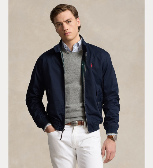 Comprar Polo Ralph Lauren Casaco de sarja azul-marinho