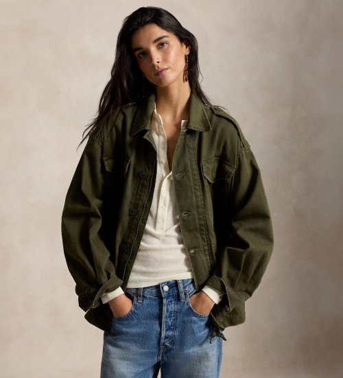 Buy Polo Ralph Lauren Green cropped jacket