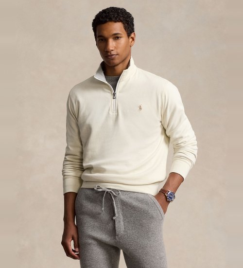 Polo Ralph Lauren Camisola de malha ultra-suave em branco