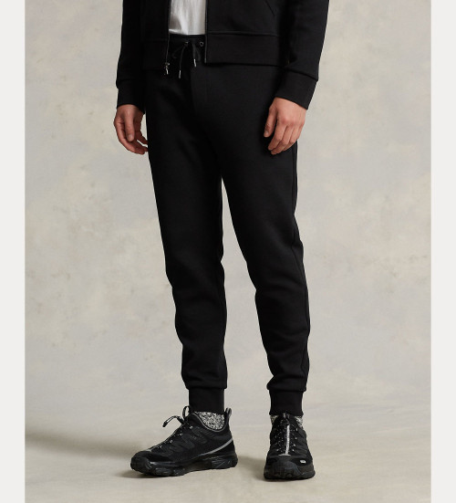 Acheter Polo Ralph Lauren Pantalon jogger double tricot noir