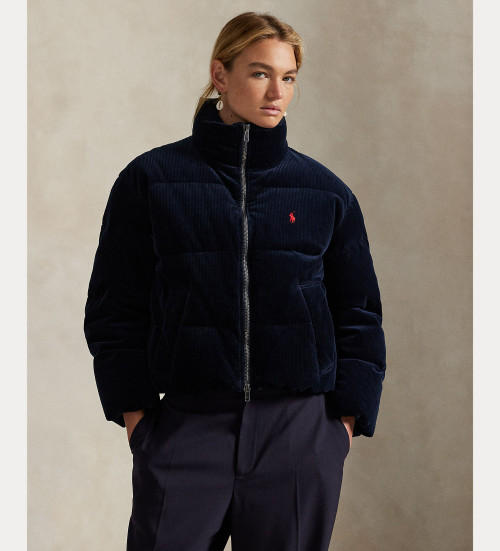 Acheter Polo Ralph Lauren Veste courte marine tisse