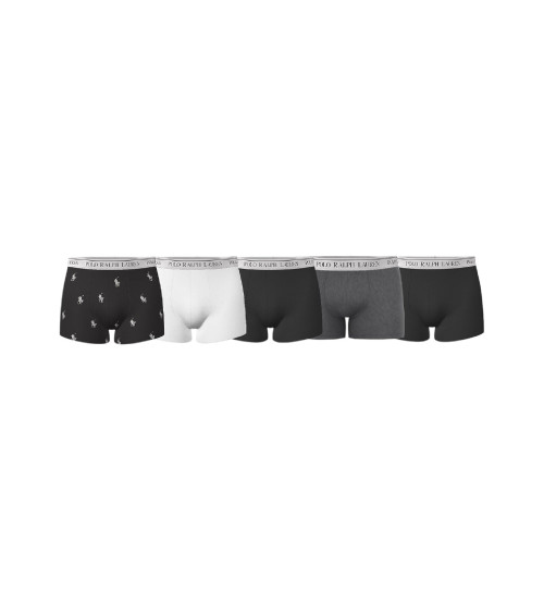 Polo Ralph Lauren — Lot de 5 boxers multicolores