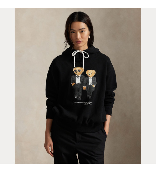 Comprar Polo Ralph Lauren Camisola de l com urso Polo preto