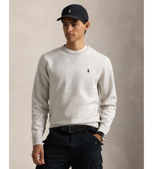 Buy Polo Ralph Lauren Grey double knitted sweatshirt