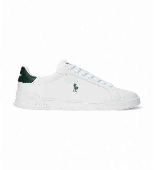 Polo Ralph Lauren Zapatillas De Piel Heritage Court Ii Blanco