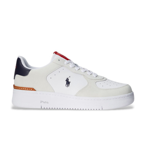 Comprar Polo Ralph Lauren Masters Court Leather Sneakers branco