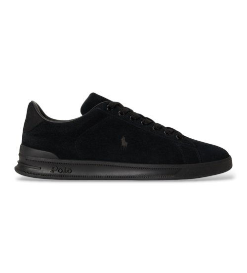 Comprar Polo Ralph Lauren Deportiva Heritage Court II em camurça preta