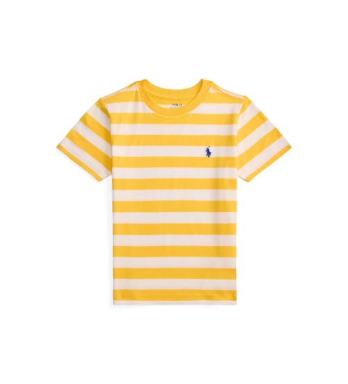 Acheter Polo Ralph Lauren T-shirt en coton � rayures jaunes